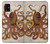 W2801 Vintage Octopus Hard Case and Leather Flip Case For Samsung Galaxy A41