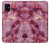 W3052 Pink Marble Graphic Printed Hard Case and Leather Flip Case For Samsung Galaxy A41