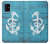 W3053 Marine Anchor Blue Hard Case and Leather Flip Case For Samsung Galaxy A41