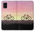 W3252 Bicycle Sunset Hard Case and Leather Flip Case For Samsung Galaxy A41