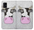 W3257 Cow Cartoon Hard Case and Leather Flip Case For Samsung Galaxy A41