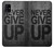 W3367 Never Give Up Hard Case and Leather Flip Case For Samsung Galaxy A41