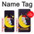 W2849 Cute Sleepy Owl Moon Night Hard Case and Leather Flip Case For OnePlus 8