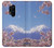 W1060 Mount Fuji Sakura Cherry Blossom Hard Case and Leather Flip Case For OnePlus 8 Pro