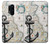 W1962 Nautical Chart Hard Case and Leather Flip Case For OnePlus 8 Pro