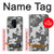 W2186 Gray Camo Camouflage Graphic Printed Hard Case and Leather Flip Case For OnePlus 8 Pro