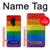 W2683 Rainbow LGBT Pride Flag Hard Case and Leather Flip Case For OnePlus 8 Pro