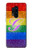 W2899 Rainbow LGBT Gay Pride Flag Hard Case and Leather Flip Case For OnePlus 8 Pro