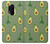 W3285 Avocado Fruit Pattern Hard Case and Leather Flip Case For OnePlus 8 Pro