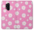 W3500 Pink Floral Pattern Hard Case and Leather Flip Case For OnePlus 8 Pro