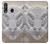 W0574 Tiger Carving Hard Case and Leather Flip Case For Samsung Galaxy A60