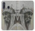 W0792 Indian Chief Hard Case and Leather Flip Case For Samsung Galaxy A60