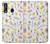 W2354 Pastel Flowers Pattern Hard Case and Leather Flip Case For Samsung Galaxy A60