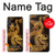 W2804 Chinese Gold Dragon Printed Hard Case and Leather Flip Case For Samsung Galaxy A60