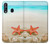 W3212 Sea Shells Starfish Beach Hard Case and Leather Flip Case For Samsung Galaxy A60