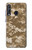 W3294 Army Desert Tan Coyote Camo Camouflage Hard Case and Leather Flip Case For Samsung Galaxy A60