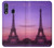 W3447 Eiffel Paris Sunset Hard Case and Leather Flip Case For Samsung Galaxy A60