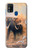 W1292 Dusty Elephant Egrets Hard Case and Leather Flip Case For Samsung Galaxy M31