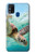 W1377 Ocean Sea Turtle Hard Case and Leather Flip Case For Samsung Galaxy M31