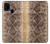 W2875 Rattle Snake Skin Graphic Printed Hard Case and Leather Flip Case For Samsung Galaxy M31