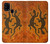 W2901 Lizard Aboriginal Art Hard Case and Leather Flip Case For Samsung Galaxy M31