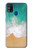 W3150 Sea Beach Hard Case and Leather Flip Case For Samsung Galaxy M31