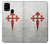 W3200 Order of Santiago Cross of Saint James Hard Case and Leather Flip Case For Samsung Galaxy M31