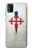 W3200 Order of Santiago Cross of Saint James Hard Case and Leather Flip Case For Samsung Galaxy M31