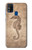 W3214 Seahorse Skeleton Fossil Hard Case and Leather Flip Case For Samsung Galaxy M31