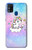 W3256 Cute Unicorn Cartoon Hard Case and Leather Flip Case For Samsung Galaxy M31