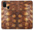 W0579 Turtle Carapace Hard Case and Leather Flip Case For Samsung Galaxy M21