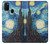 W0582 Van Gogh Starry Nights Hard Case and Leather Flip Case For Samsung Galaxy M21