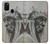 W0792 Indian Chief Hard Case and Leather Flip Case For Samsung Galaxy M21