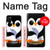 W2631 Cute Baby Penguin Hard Case and Leather Flip Case For Samsung Galaxy M21