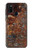 W2714 Rust Steel Texture Graphic Printed Hard Case and Leather Flip Case For Samsung Galaxy M21