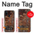 W2714 Rust Steel Texture Graphic Printed Hard Case and Leather Flip Case For Samsung Galaxy M21