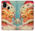 W2840 Christmas Vintage Santa Hard Case and Leather Flip Case For Samsung Galaxy M21