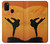 W3024 Kung Fu Karate Fighter Hard Case and Leather Flip Case For Samsung Galaxy M21