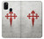 W3200 Order of Santiago Cross of Saint James Hard Case and Leather Flip Case For Samsung Galaxy M21