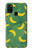 W3286 Banana Fruit Pattern Hard Case and Leather Flip Case For Samsung Galaxy M21