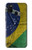 W3297 Brazil Flag Vintage Football Graphic Hard Case and Leather Flip Case For Samsung Galaxy M21