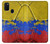 W3306 Colombia Flag Vintage Football Graphic Hard Case and Leather Flip Case For Samsung Galaxy M21