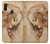 W1045 Leonardo da Vinci Woman's Head Hard Case and Leather Flip Case For Samsung Galaxy M11