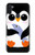 W2631 Cute Baby Penguin Hard Case and Leather Flip Case For Samsung Galaxy M11