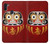 W3023 Japan Good Luck Daruma Doll Hard Case and Leather Flip Case For Samsung Galaxy M11