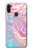 W3050 Vintage Pastel Flowers Hard Case and Leather Flip Case For Samsung Galaxy M11