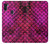 W3051 Pink Mermaid Fish Scale Hard Case and Leather Flip Case For Samsung Galaxy M11