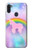 W3070 Rainbow Unicorn Pastel Sky Hard Case and Leather Flip Case For Samsung Galaxy M11