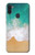 W3150 Sea Beach Hard Case and Leather Flip Case For Samsung Galaxy M11