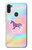 W3203 Rainbow Unicorn Hard Case and Leather Flip Case For Samsung Galaxy M11